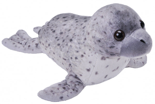 knuffel zeehond junior 30 cm pluche grijs