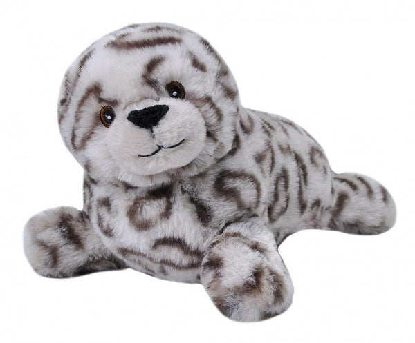 knuffel zeehond junior 20 cm pluche grijs
