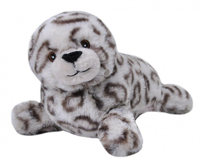 knuffel zeehond junior 20 cm pluche grijs