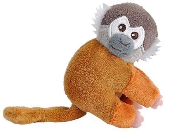 knuffelaap Squirrel junior pluche bruin one-size