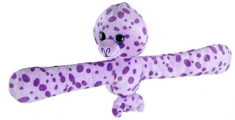 knuffelarmband junior 20 cm pluche paars