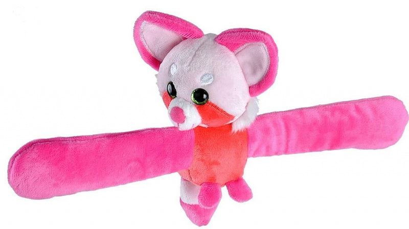 knuffelarmband panda junior 20 cm pluche roze