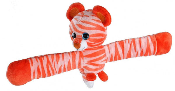knuffelarmband tijger junior 20 cm pluche oranje