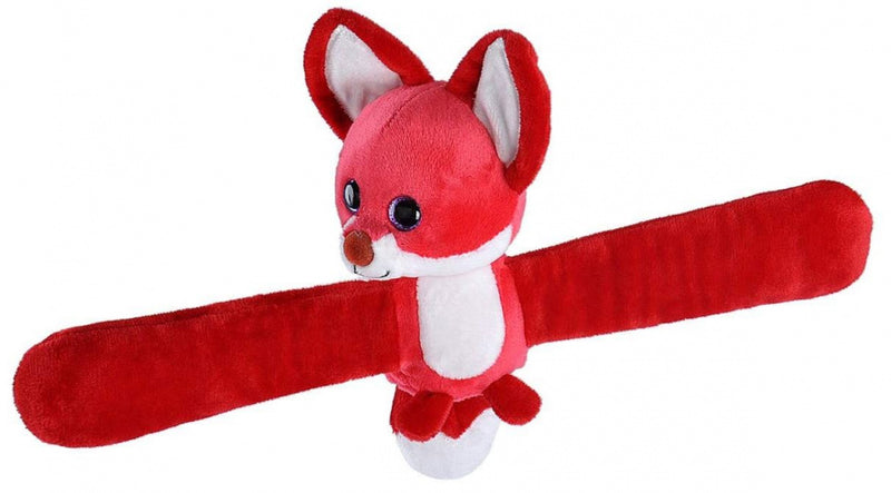 knuffelarmband vos junior 20 cm pluche rood