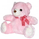 knuffelbeer junior 25 cm pluche roze