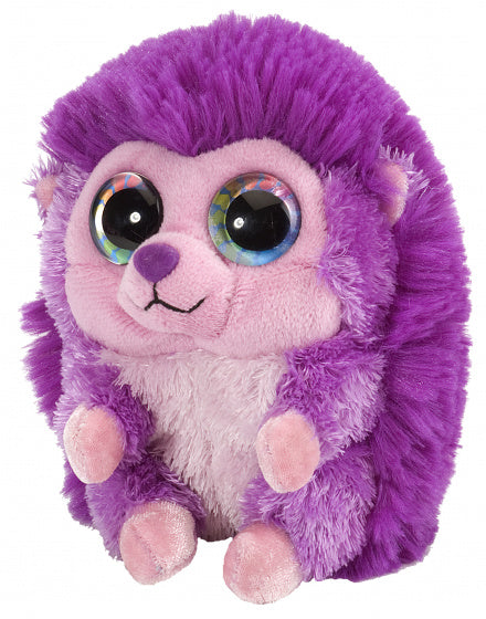 knuffelegel junior 13 cm pluche roze/paars