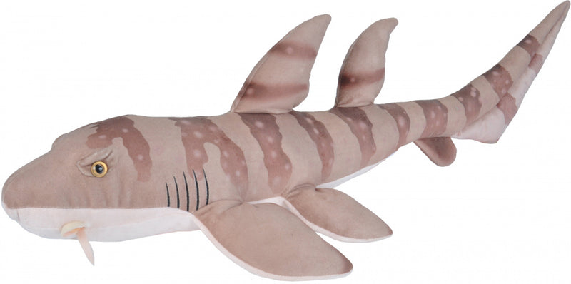 knuffelhaai junior 74 x 33 x 20 cm pluche beige