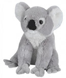 knuffelkoala junior 30 cm pluche grijs/wit