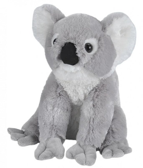knuffelkoala junior 30 cm pluche grijs/wit