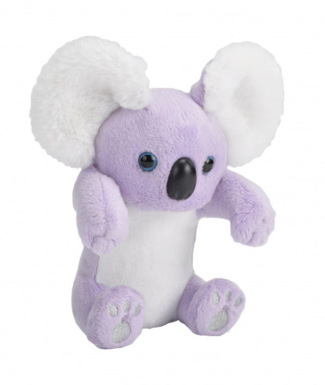 knuffelkoala junior pluche lila/wit one-size