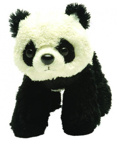 knuffelpanda junior 18 cm pluche zwart/wit