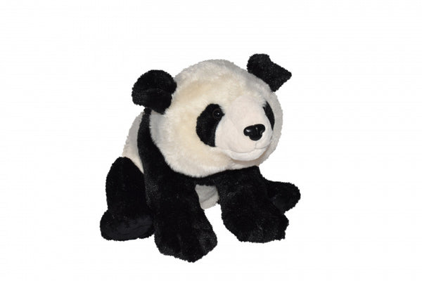 knuffelpandabeer junior 58 x 38 cm pluche zwart/wit