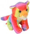 knuffeltijger Pocketkins regenboog 17 cm pluche