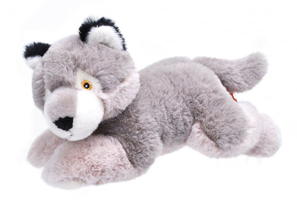 knuffelwolf Ekokins mini 20 cm pluche grijs