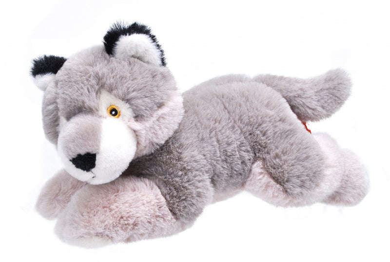 knuffelwolf Ekokins mini 20 cm pluche grijs