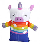 kussen Pillowkins eenhoorn junior 38 x 22 cm katoen