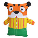 kussen Pillowkins tijger junior 38 x 22 cm katoen