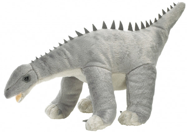 knuffel NHM Diplodocus 30 cm pluche grijs