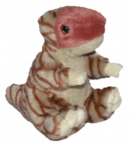 knuffel NHM T-rex 13 cm pluche bruin
