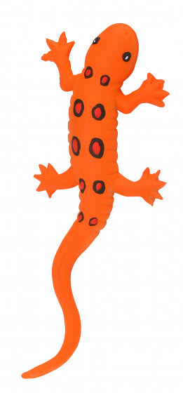 speelfiguur salamander 23 cm oranje