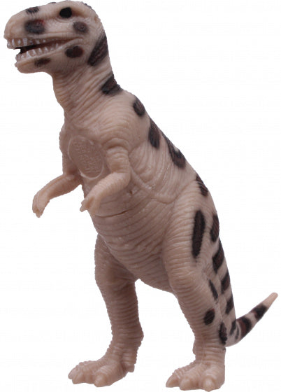 speelfiguur T-rex 10,5 x 3,5 x 11,5 cm beige/zwart
