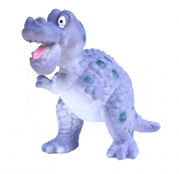 speelfiguur T-Rex 5 cm rubber paars