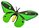 speelfiguur vlinder junior 20 cm rubber groen