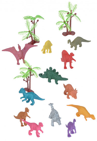 speelset dinosaurussen junior 15-delig