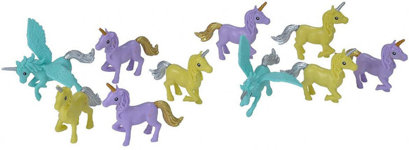 speelset eenhoorns junior 8 cm 10-delig