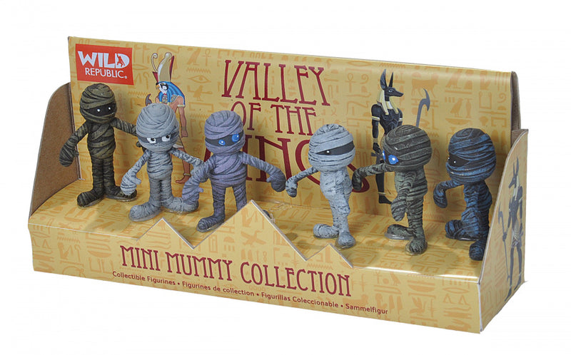 speelset Mini Mummy jongens grijs 6-delig