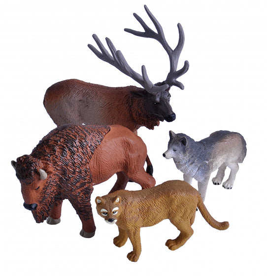 speelfiguren Wilderness Collection junior 4-delig