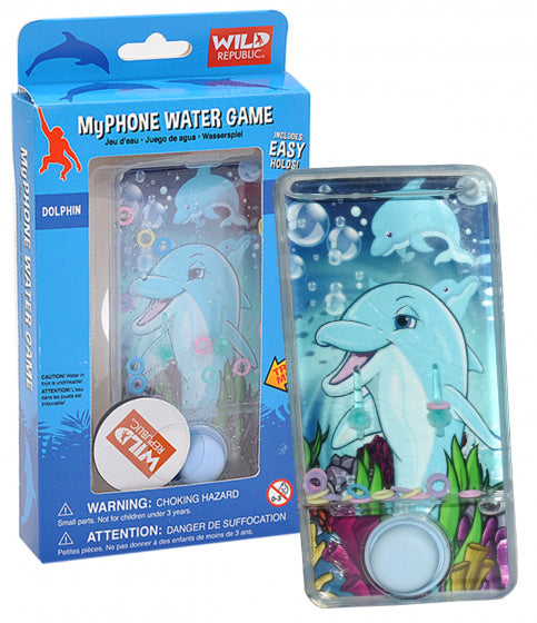 waterspel MyPhone dolfijn junior 13 x 6 cm blauw
