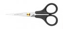 borduurschaar 13 cm RVS zwart/zilver