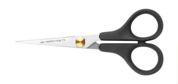 borduurschaar 13 cm RVS zwart/zilver