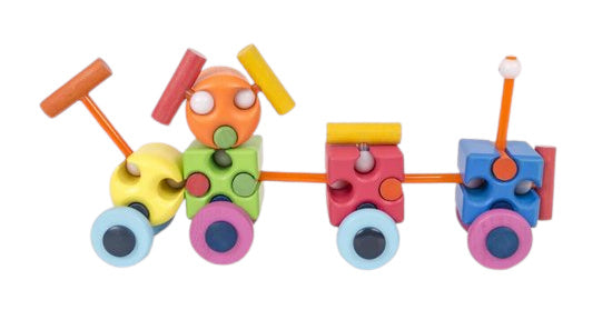 constructiespeelgoed Speedy junior hout 20-delig