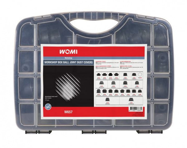assortimentsdoos Fuseekogelhoezen grijs/zwart 172-delig