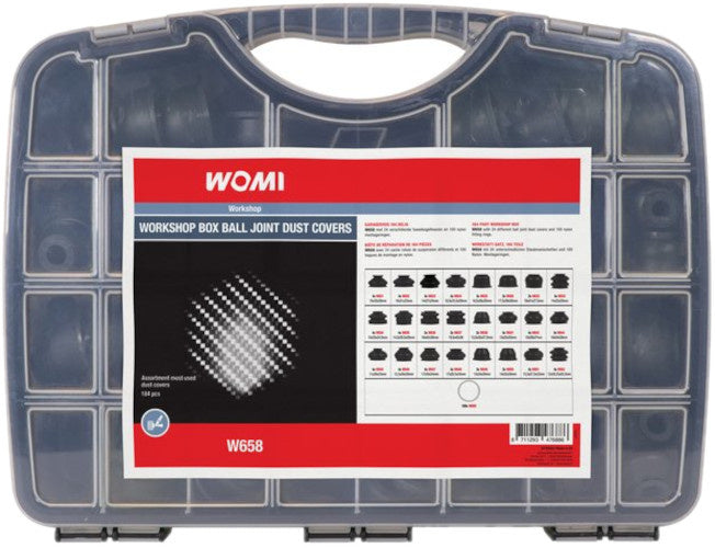 assortimentsdoos Fuseekogelhoezen grijs/zwart 184-delig