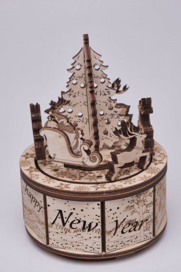 3D-modelbouw Carousel 16 x 11,5 cm hout 97-delig