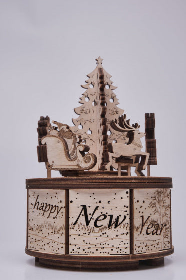 3D-modelbouw Carousel 16 x 11,5 cm hout 97-delig