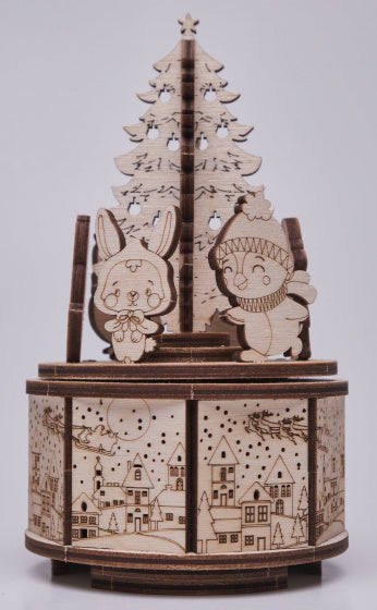 3D-modelbouw Dance 15,5 x 9 cm hout 39-delig