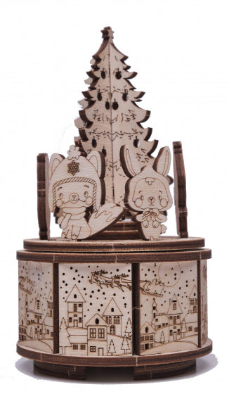 3D-modelbouw Dance 15,5 x 9 cm hout 39-delig