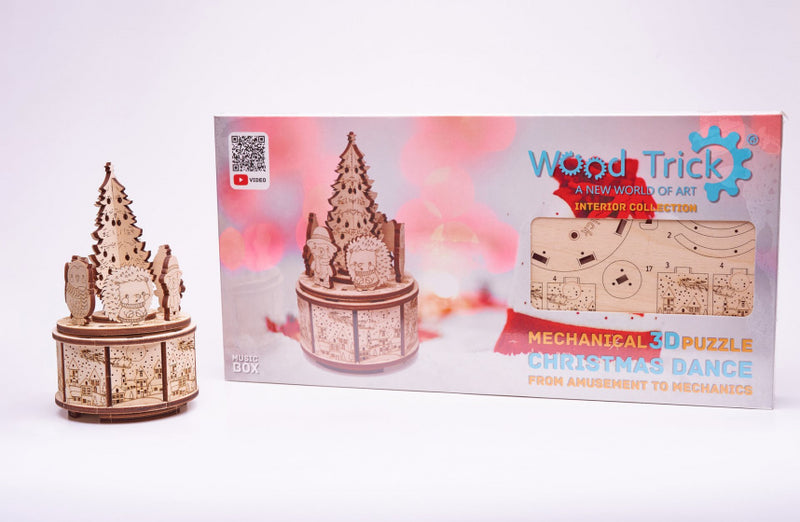 3D-modelbouw Dance 15,5 x 9 cm hout 39-delig