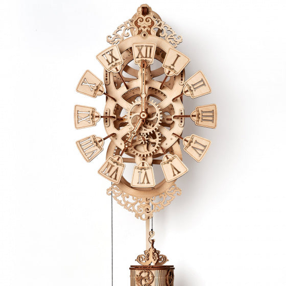 3D-modelbouw Pendulum Klok 107 cm hout 251-delig