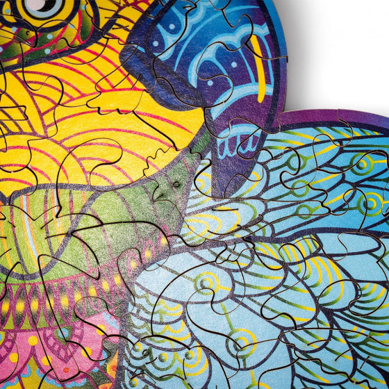 legpuzzel papegaai 26 x 19 cm hout 153 stukjes