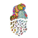 legpuzzel papegaai 26 x 19 cm hout 153 stukjes