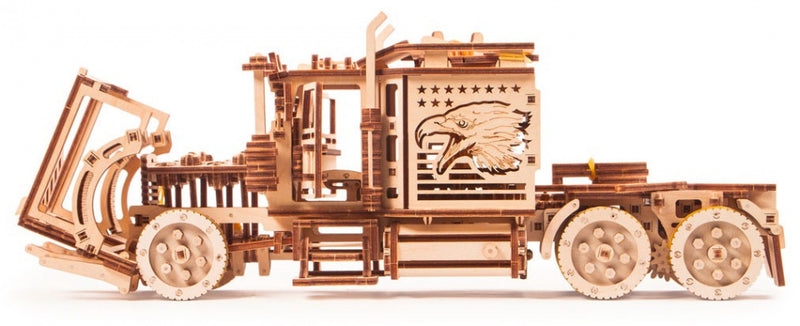 modelbouwset Big Rig Truck 37,5 cm hout 485-delig