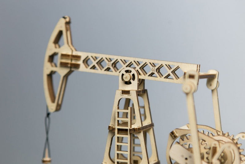 modelbouwset Boortoren hout 26 cm 120-delig