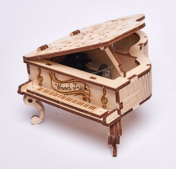 modelbouwset Concertvleugel 14,5 cm hout 36-delig