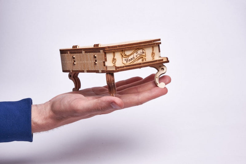 modelbouwset Concertvleugel 14,5 cm hout 36-delig