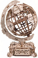 3D-puzzel Wereldbol 26 cm hout bruin 231-delig